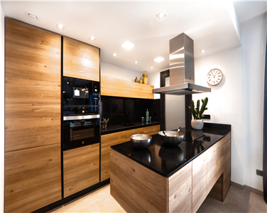 Cabinet de cuisine stratifié modulaire simple